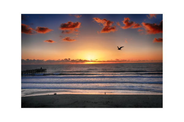 San Diego Beach iii by Paul Richards