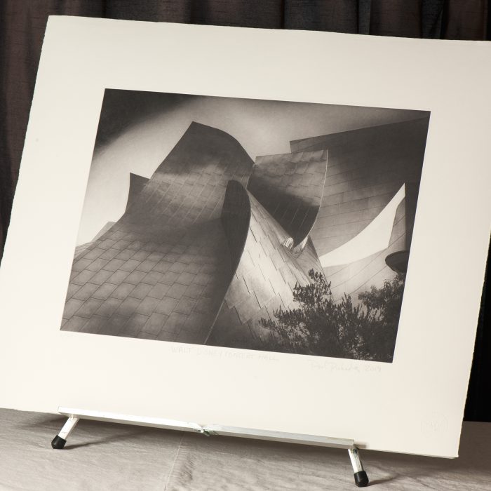 Walt Disney Concert Hall - photogravure by Paul Richards