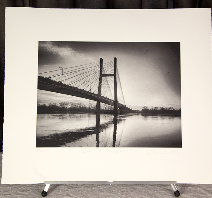 The Great Bridge – Limited Edition Intaglio Print by Paul Richards