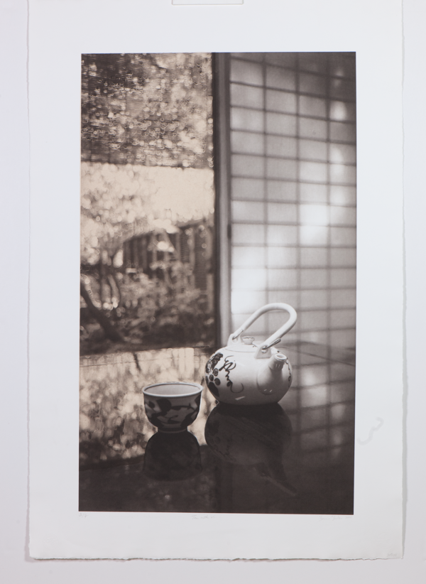 Tea with vi - Photogravure by Bonnie Lybrook