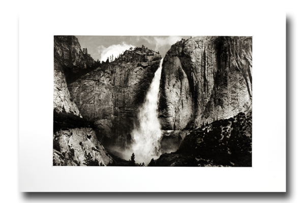 Yosemite Upper Falls Photogravure by Jon Lybrook