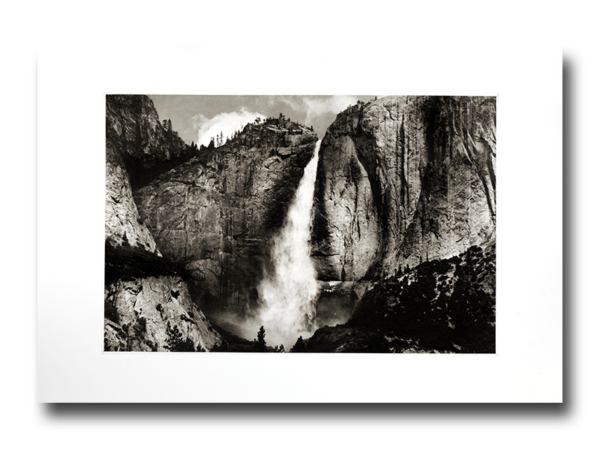 Yosemite Upper Falls Photogravure by Jon Lybrook
