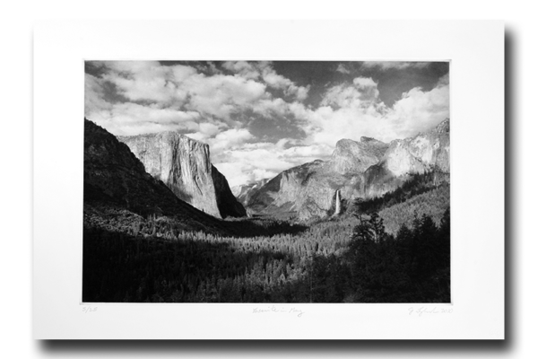 Yosemite in May - Photogravure by Jon Lybrook