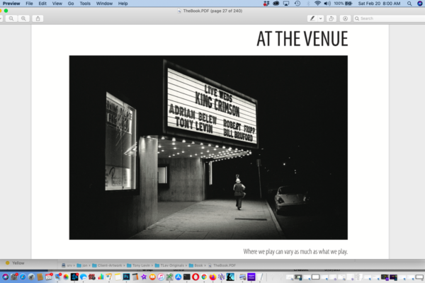 Prints by Tony Levin
