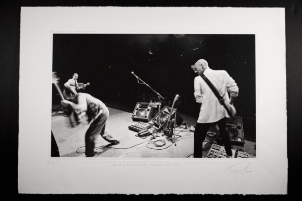 King Crimson, Asbury Park 1982 by Tony Levin