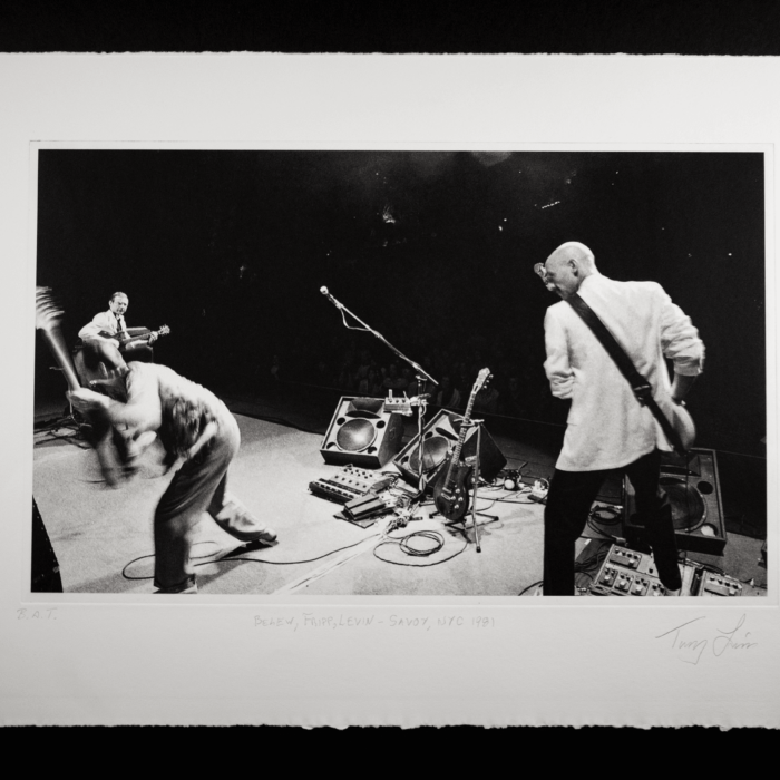 “King Crimson, Asbury Park 1982” – Signed seconds / printer’s proof