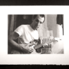 Adrian Belew Backstage 1981 photogravure print by Tony Levin