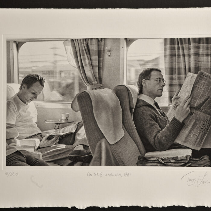 “On the Shinkansen 1981” – King Crimson (printer’s proof / signed seconds – One Available)