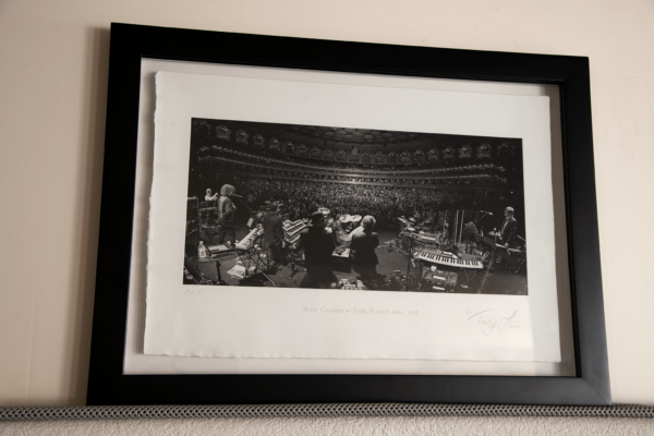 King Crimson, Royal Albert Hall 2019 by Tony Levin (Example only: Framing not included)