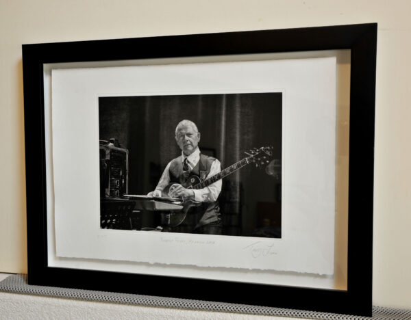 Robert Fripp in Krakow by Tony Levin (Example only: Framing not included)