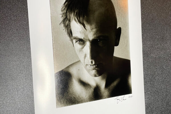 Half Bald Peter Gabriel by Tony Levin