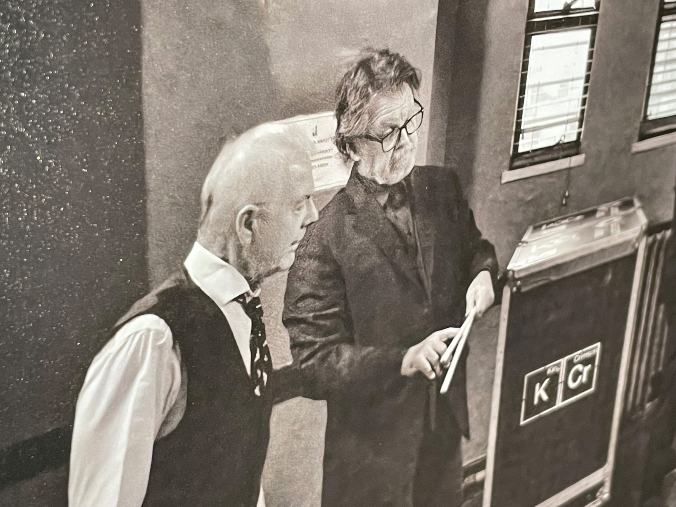 King Crimson backstage in Atlanta 2021 - inkjet trial proof, signed by Tony Levin. Only TWO made! - Image 2