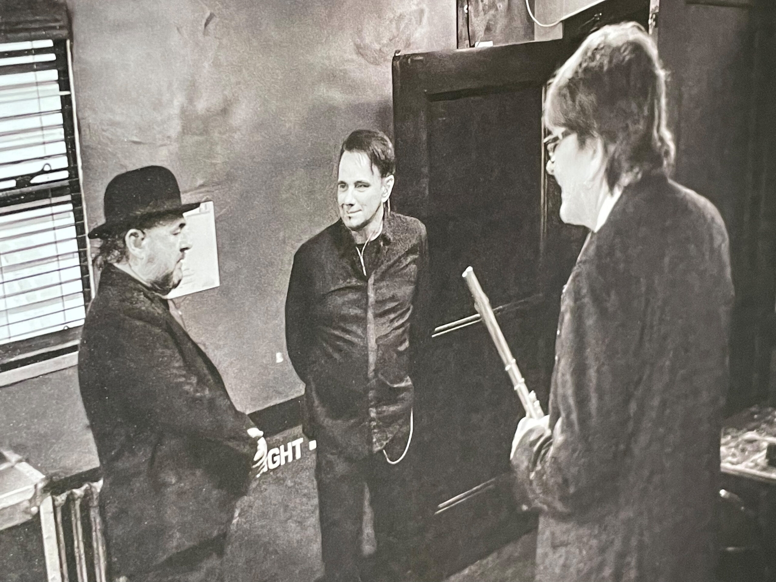 King Crimson backstage in Atlanta 2021 - inkjet trial proof, signed by Tony Levin. Only TWO made! - Image 3