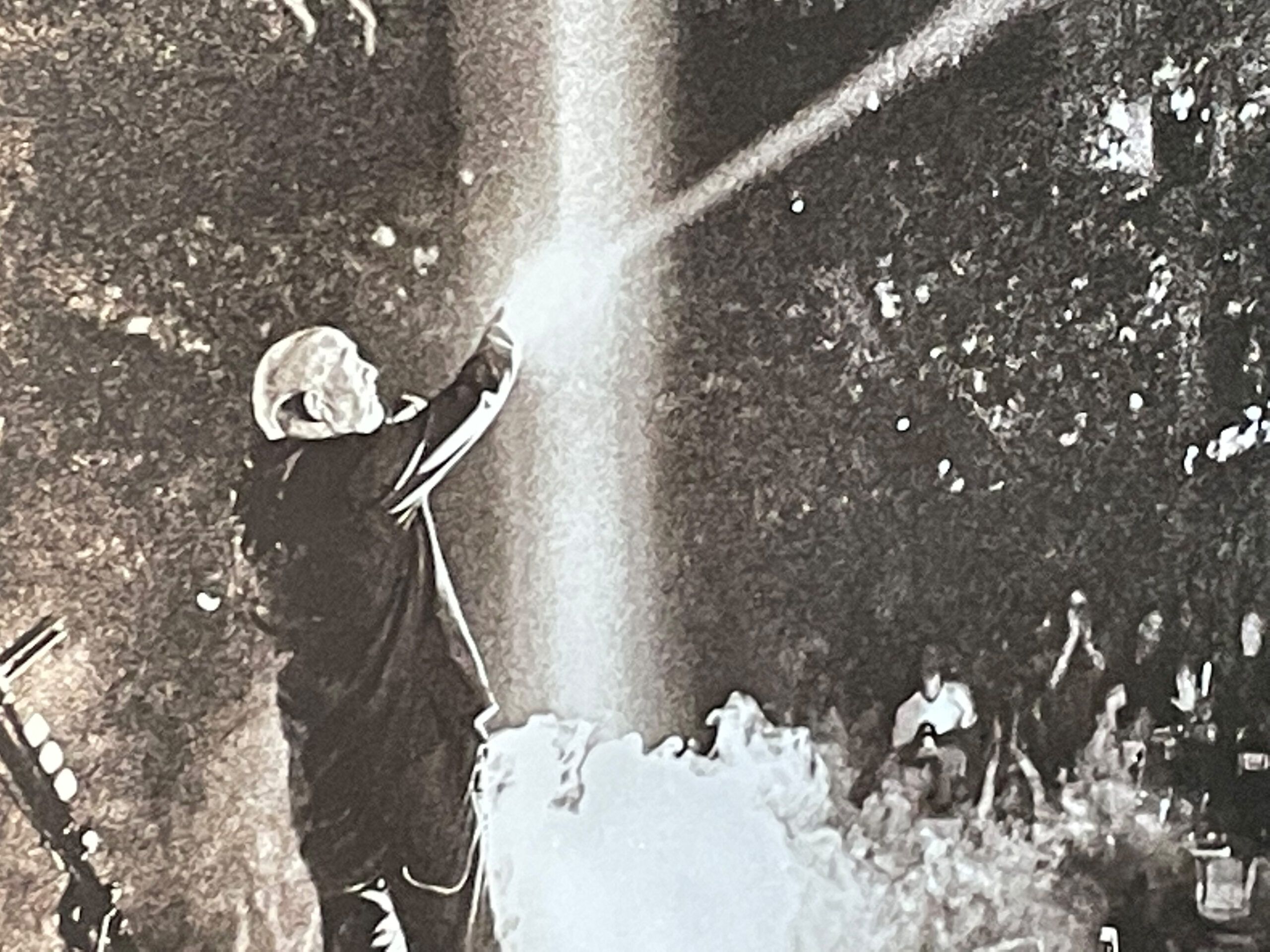 RARE 1/1 Peter Gabriel "San Jacinto, 2016" Unique Artist Proof on Moab Silver Metallic Media by Tony Levin - ONLY ONE ISSUED! - Image 2