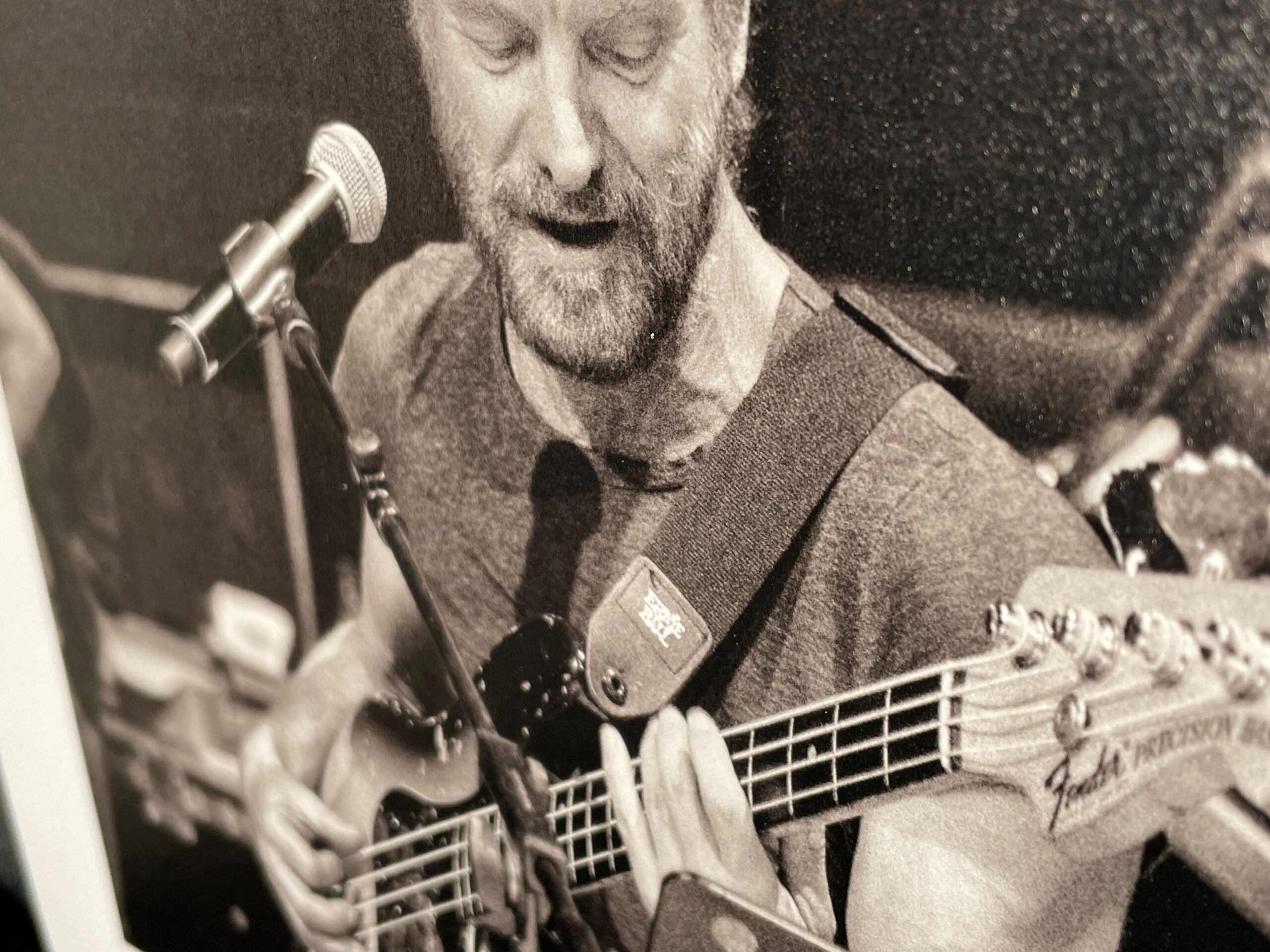 Sting (detail), photograph by Tony Levin