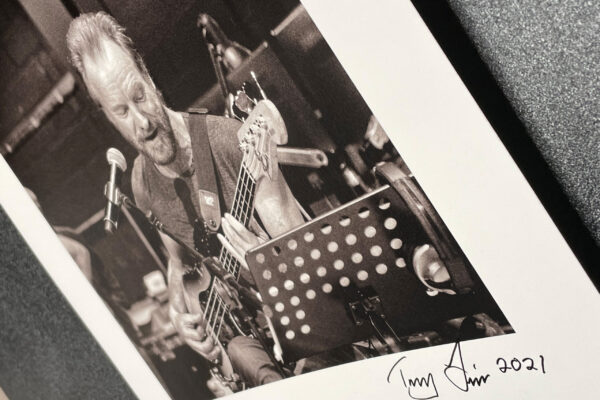 Sting (detail), photograph by Tony Levin