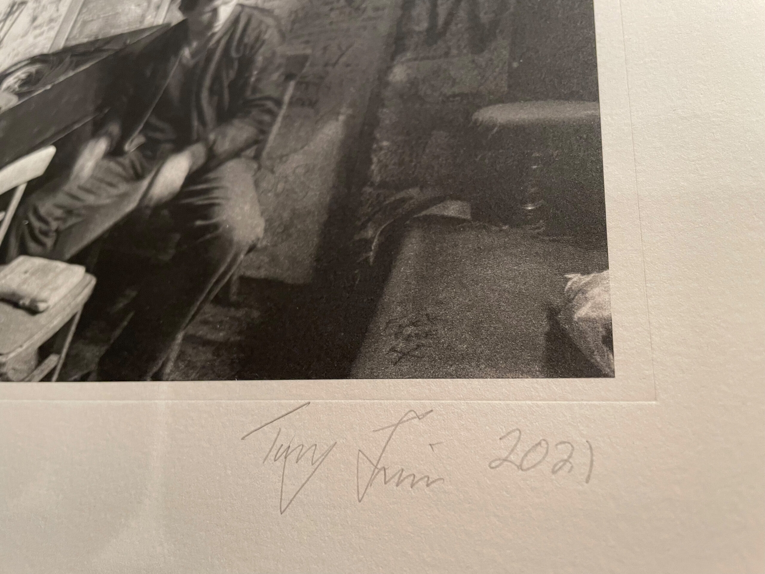 Bill Bruford, Bristol, 1981 (detail)