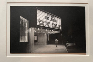 Perkins Palace Marquee 1981 by Tony Levin - Matted