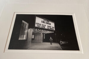 Perkins Palace Marquee 1981 by Tony Levin - Matted