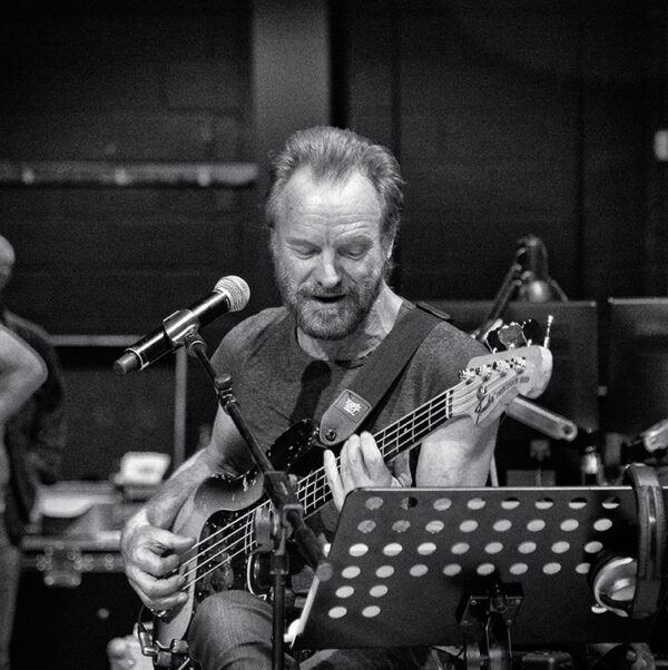 Portrait of Sting by Tony Levin
