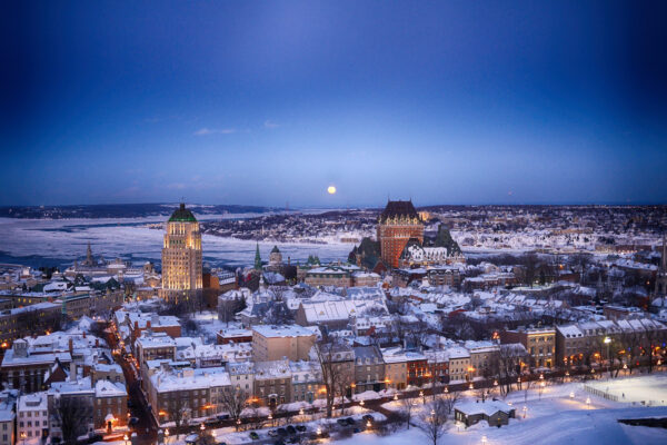 Super Snow Moon - Quebec