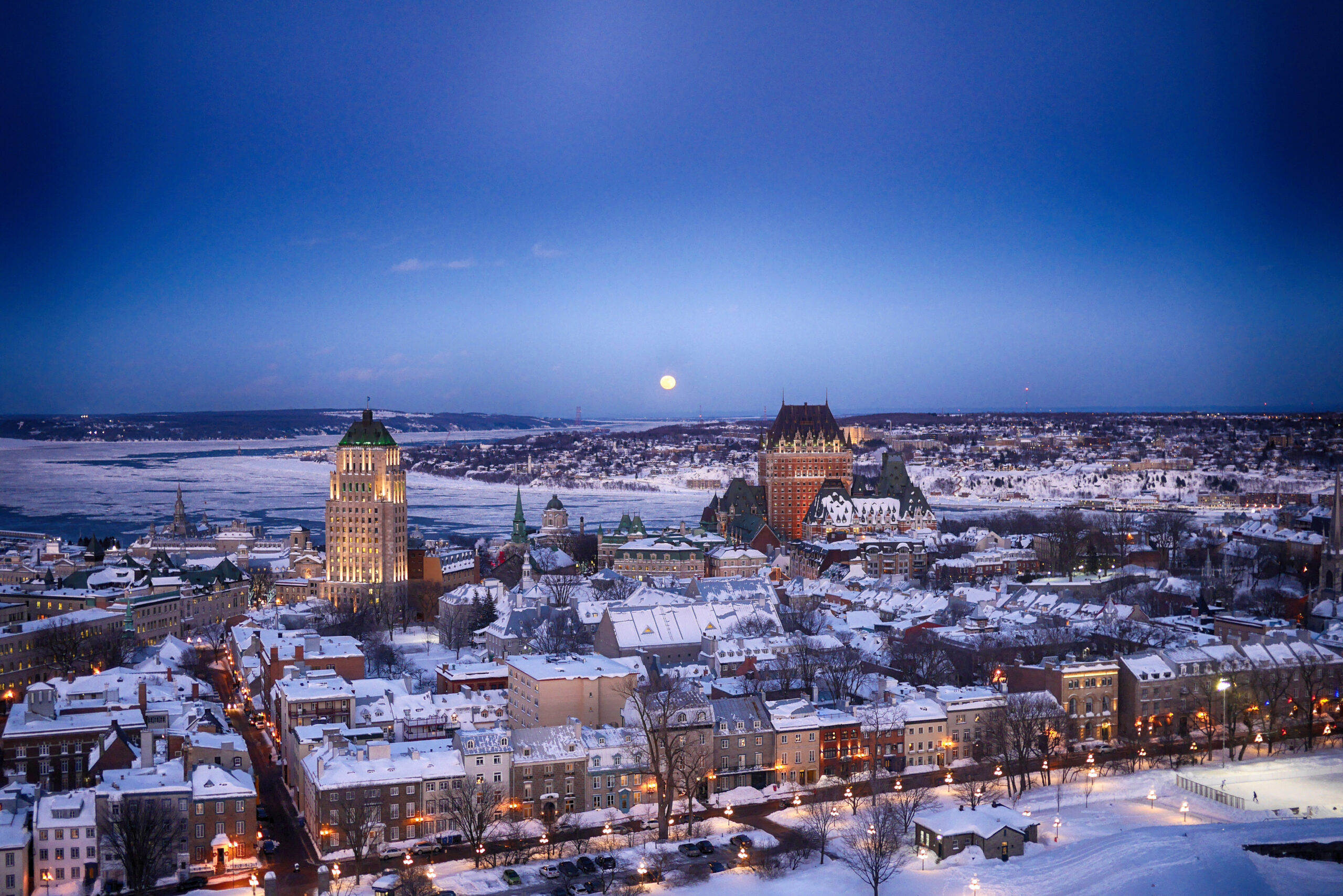 Super Snow Moon - Quebec