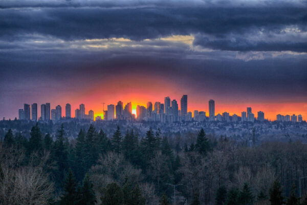 Vancouver Sunrise - by Paul Richards