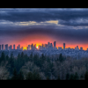 Vancouver - by Paul Richards -Signed and Framed