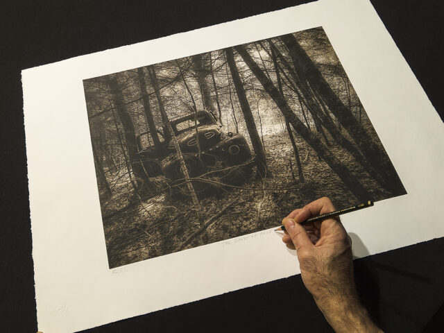 Ghost of Gulf Road, signed by artist Jerry LoFaro