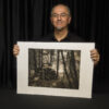 Ghost of Gulf Road - handmade intaglio print open edition by Jerry LoFaro