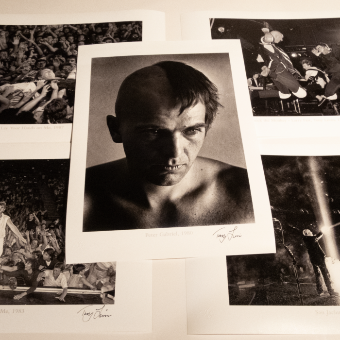 The Complete, 5-print, Peter Gabriel Early Photo Collection by Tony Levin – SAVE $50!