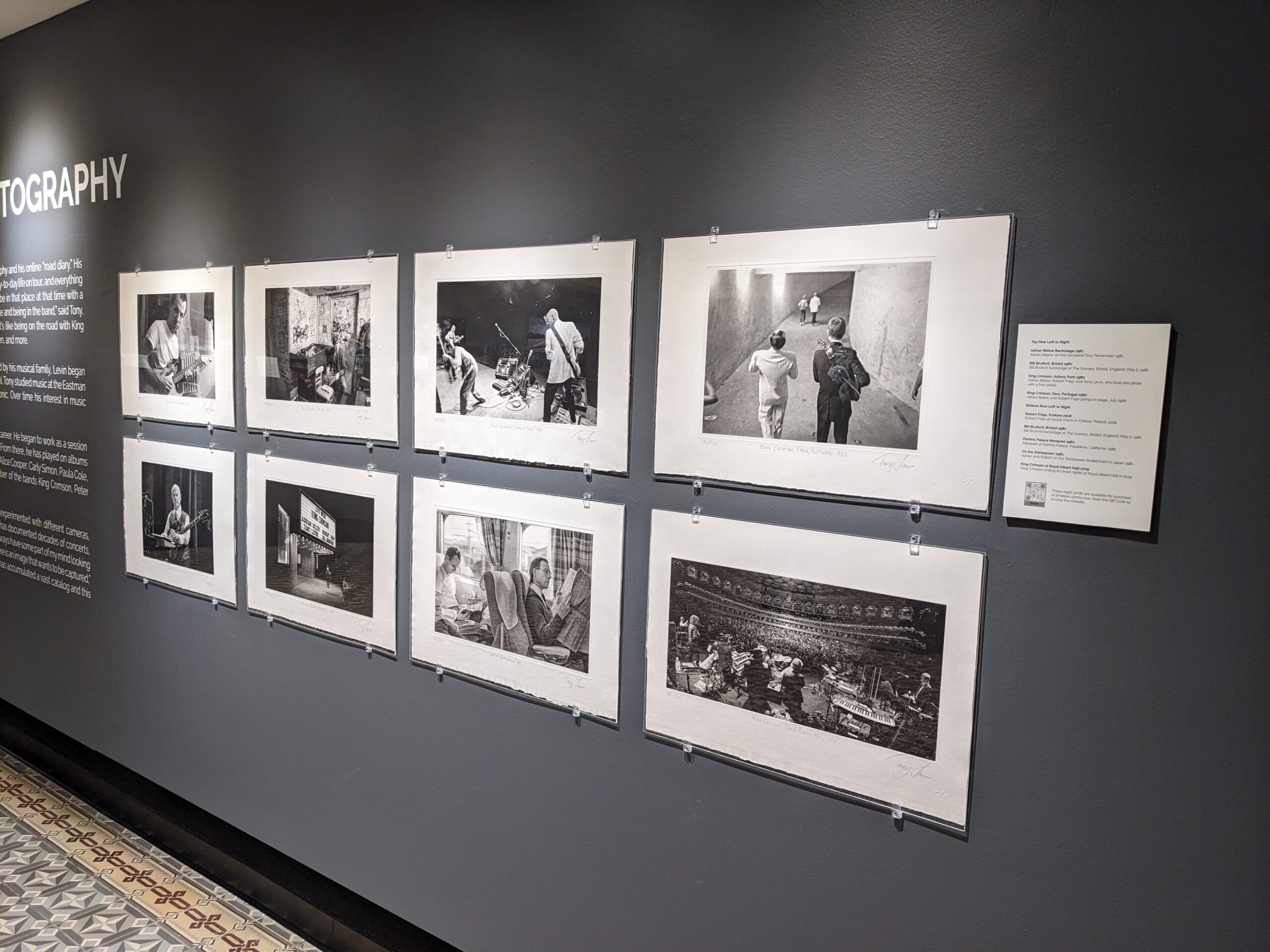 The Complete Tony Levin Signed Print Collections for Museums, Venues, and Non-Profits - Image 18