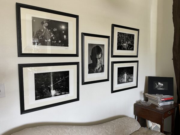 Tony Levin, 5-print Peter Gabriel Vintage Photo Collection (frames not included)