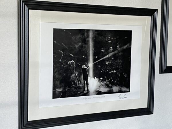 "San Jacinto, Montreal, 2016" - Peter Gabriel by Tony Levin - Frame not included