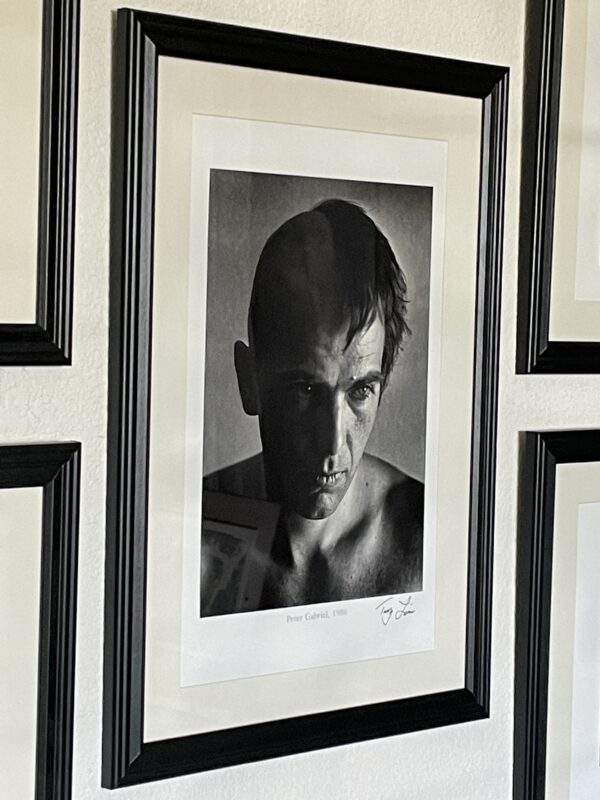 "Peter Gabriel, 1980" by Tony Levin (frame not included)