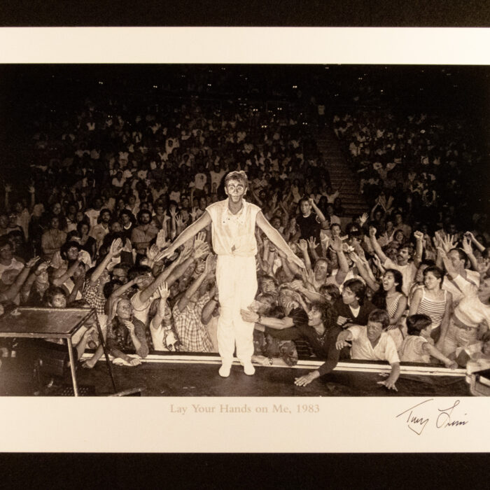 “Lay Your Hands on Me, 1983” by Tony Levin (signed seconds)