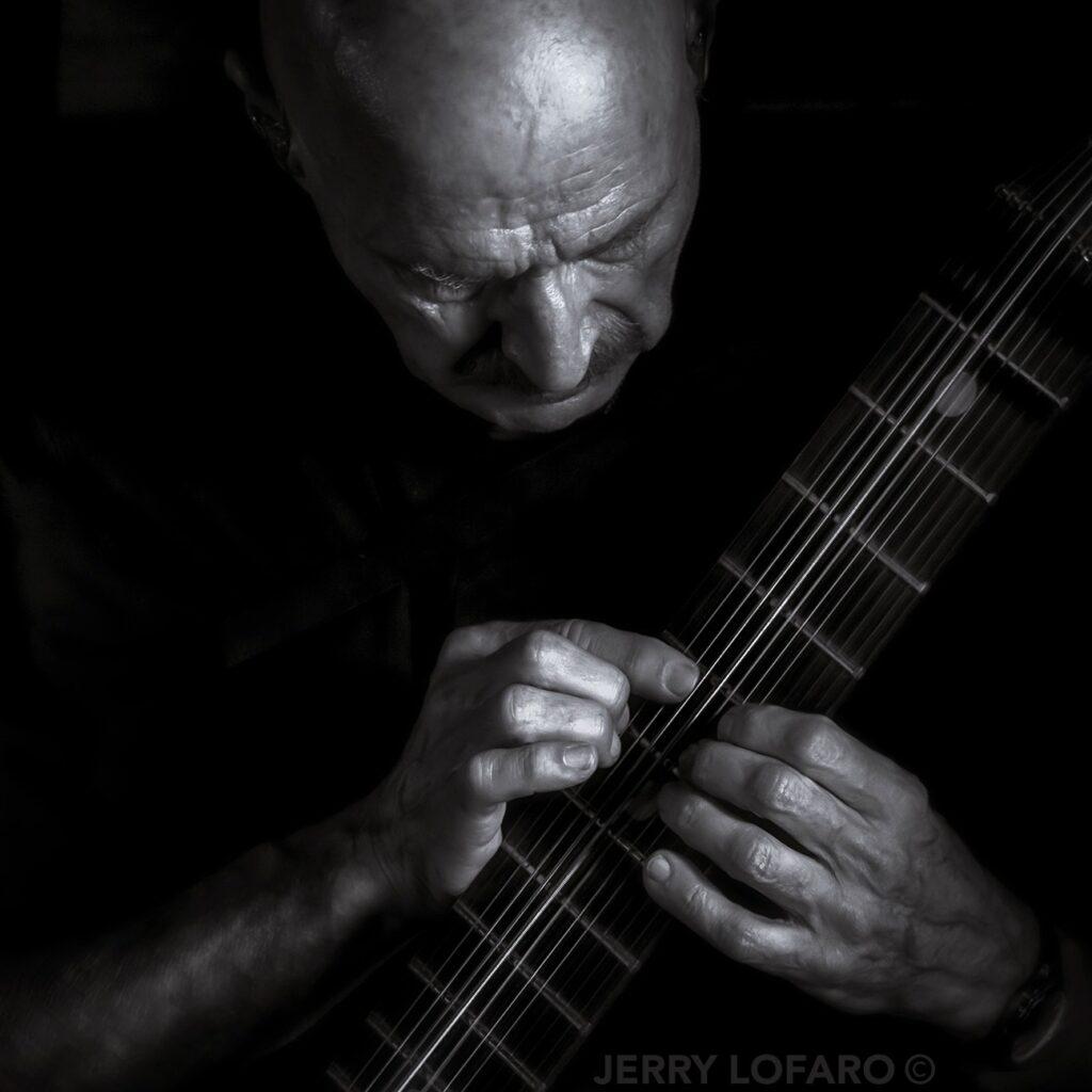 Tony Levin with Chapman Stick - photo by Jerry LoFaro