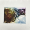 Cascade 2 - Monoprint on silk by Jon Lybrook