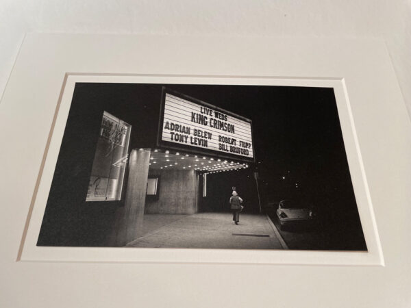 "Perkins Palace Marquee, 1981" King Crimson by Tony Levin