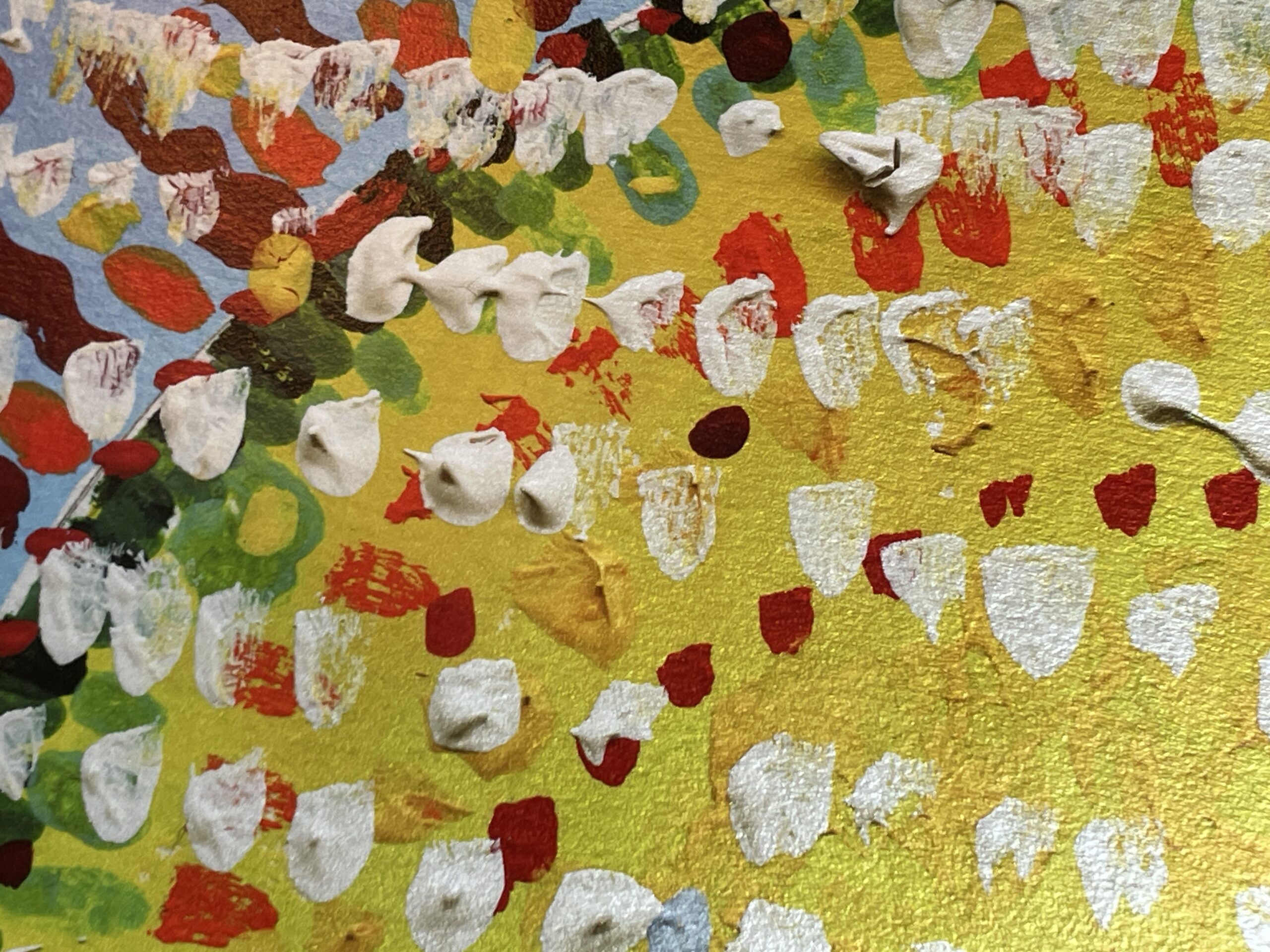Reflective Sun - 1/1 artist proof by Bill Janssen (detail)
