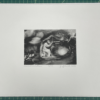Musical Invocation - intaglio print by Jon Lybrook