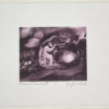Musical Invocation - intaglio print by Jon Lybrook
