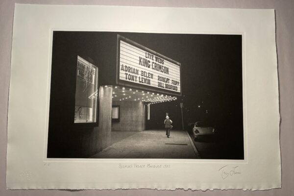 Perkins Palace Marquee, 1981 - photo by Tony Levin