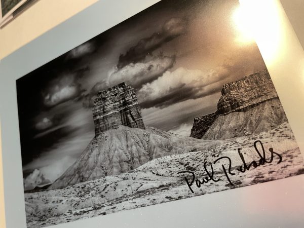 "Chimney Rock" Silver Metallic Edition by Paul Richards