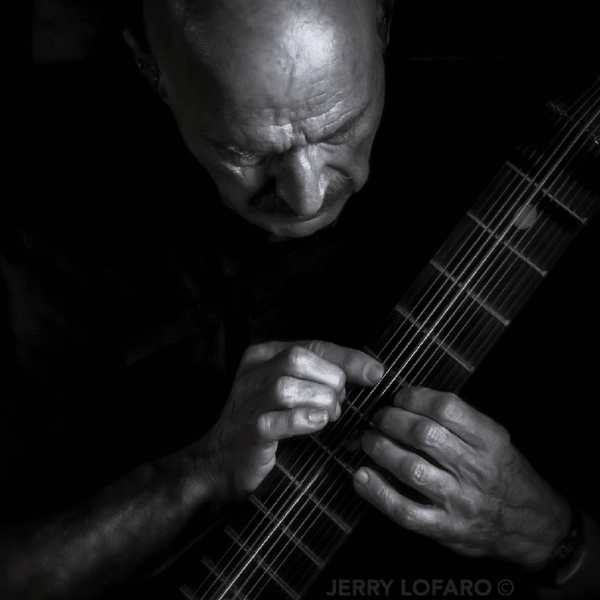 Tony Levin with Chapman Stick by Jerry LoFaro