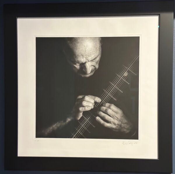 Tony Levin with Chapman Stick - Framed