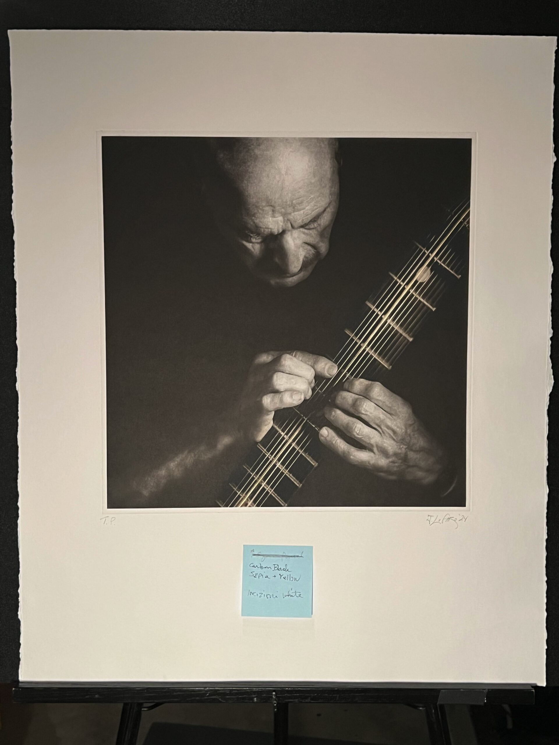 "Tony Levin with Chapman Stick" - by Jerry LoFaro