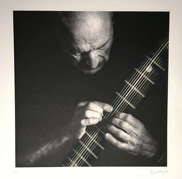 Tony Levin with Chapman Stick by Jerry LoFaro