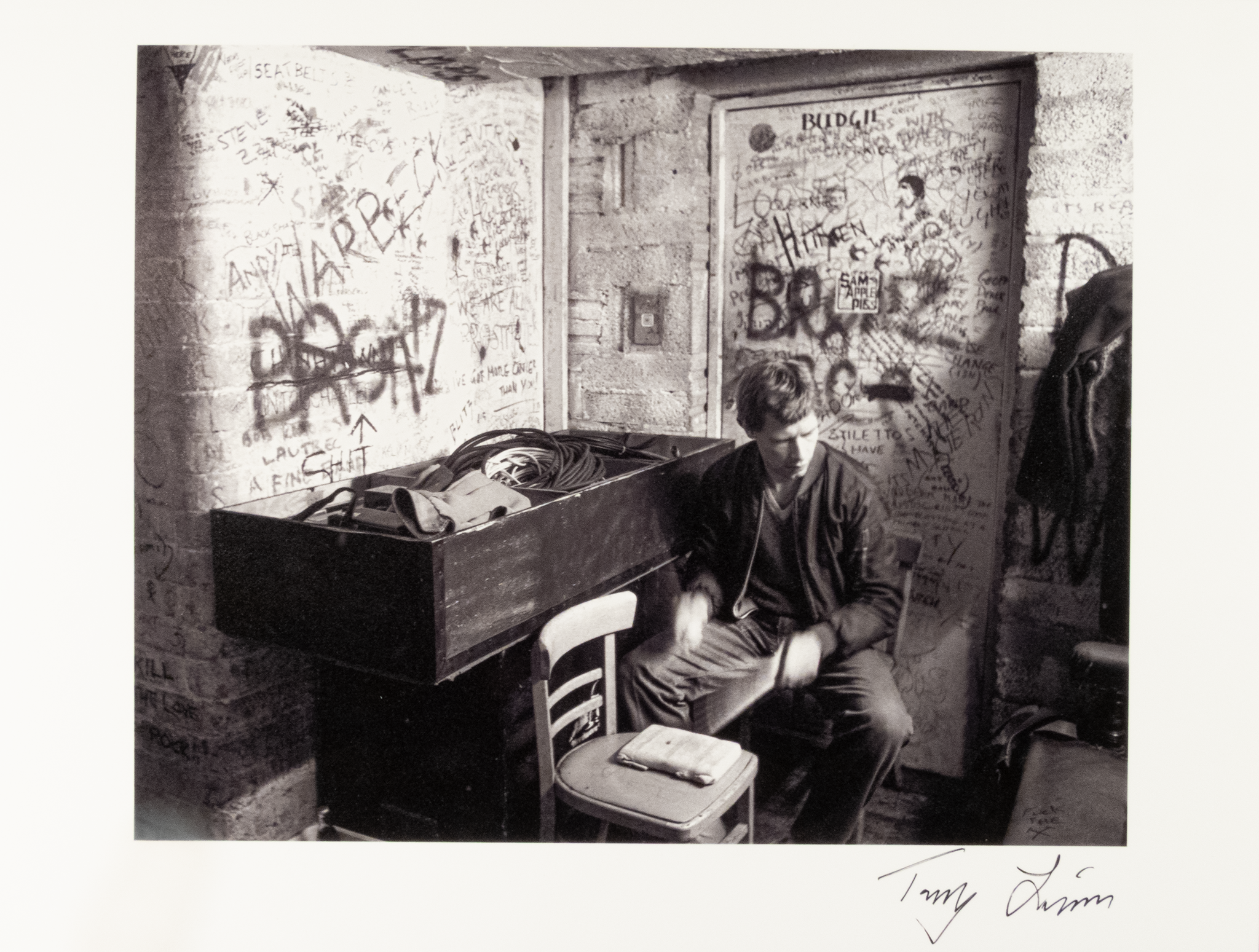 Bill Bruford, Bristol 1981 - Small, King Crimson open edition print